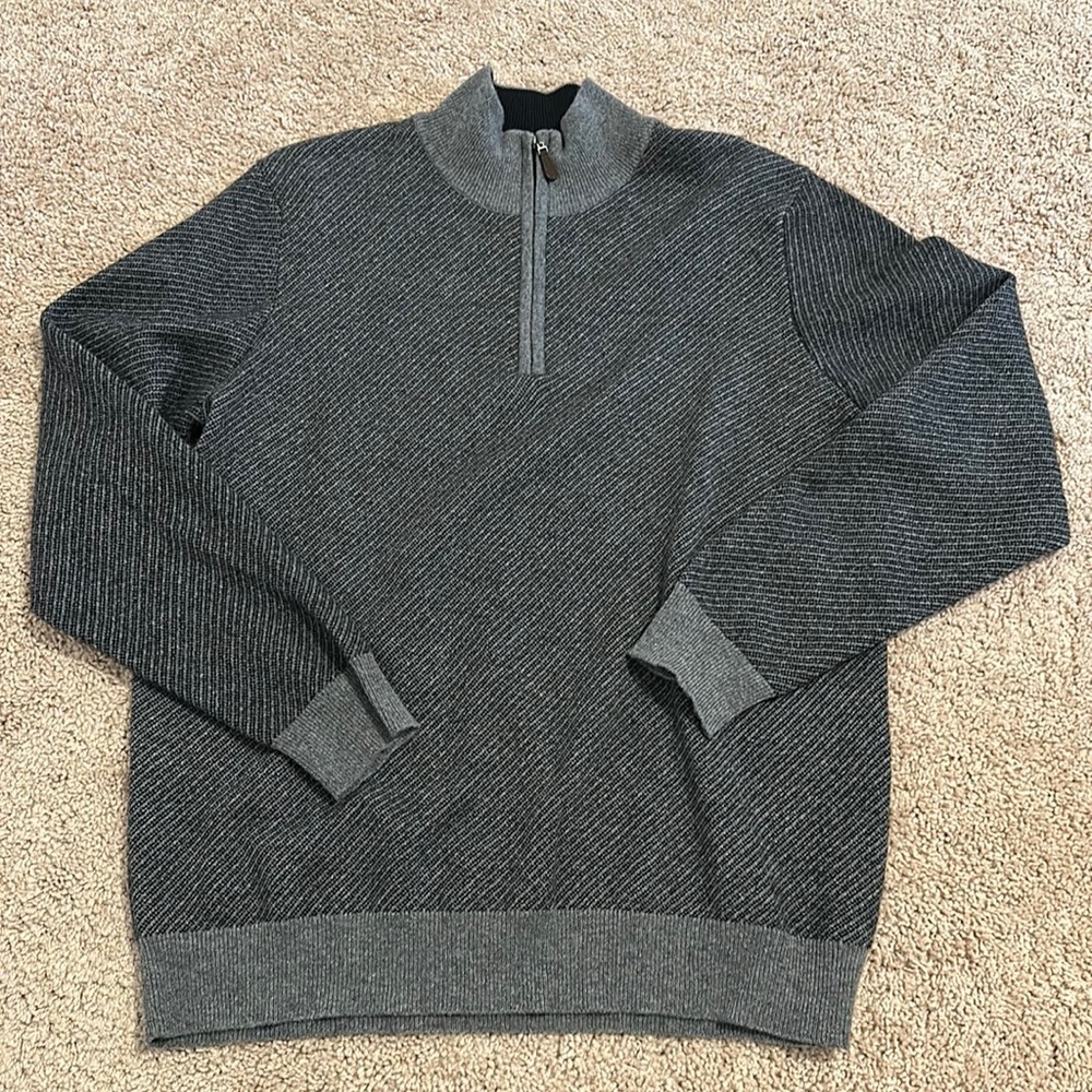 Brookmore Quarter Zip - 100% cashmere